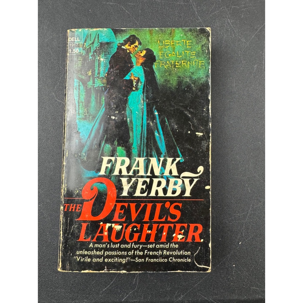 Frank Yerby The Devils Daughter 1973 Dell Paperback Book French‎ Revolution